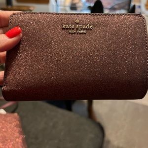 Kate Spade Glitter Shimmy Wallet